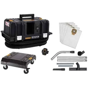 Comparateur de prix : DeWalt DCV586MK Asiprateur industriel à eau et poussières sans fil Cla...