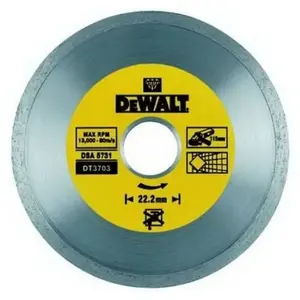 Dewalt Disque à jante continue pour béton, brique et pierre 125 x 22,2 mm pas cher