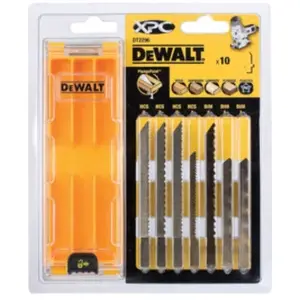 Comparateur de prix : DeWalt DT2296-QZ - Lames à Bois XPC - Lot de 10 Lames Argent