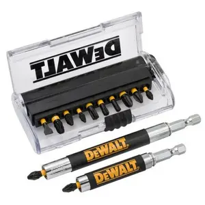 Comparateur de prix : DT70512T extreme impact de torsion de 14 EMBOUTS de tournevis - Dewalt