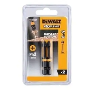 2 Embouts De Vissage Cruciforme Dewalt Dt70532t-qz