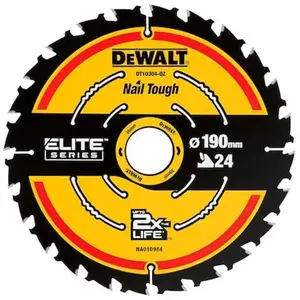 Comparateur de prix : Dewalt DT10304-QZ Lame de scie portative 24WZ, Argent, 190/30mm