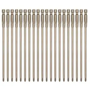 Comparateur de prix : DeWalt Lot de 20 embouts longs de visseuse à placo PR2 DEWALT DT7207-QZ
