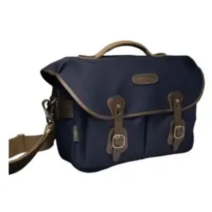 Billingham Hadley One sac photo d'épaule toile navy / chocolatVendu paramazon