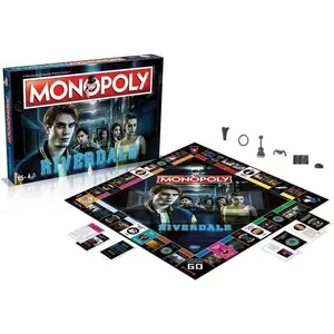 Winning Moves Riverdale Edition Monopoly Property Trading Board Game pas cher