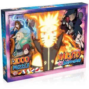 Puzzle 1000 pièces Winning Moves Naruto Shippuden pas cher
