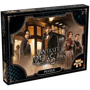 Fantastic Beasts and Where to Find Them 500 Pièces Winning Moves pas cher