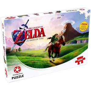 Puzzle 1000 pièces Zelda Ocarina of time Winning Moves