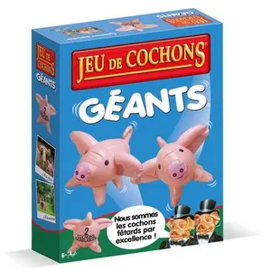 Comparateur de prix : JEU DE COCHONS GEANTS - Jeu de plateau - WINNING MOVES