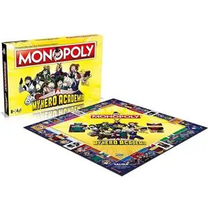 Winning Moves Jeu de société Monopoly My Hero Academia - Version Espagnol 20009000004 Multicolore pas cher