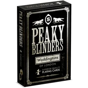 Winning Moves Jeu de 54 cartes Waddington N1 Peaky Blinders pas cher