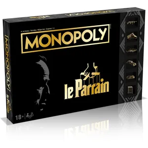 MONOPOLY - Le Parrain - Jeu de société - A partir de 18 ans pas cher