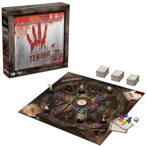 Winning Moves WM01854-SPA-6 Trivial Pursuit Terror, Multicolore pas cher