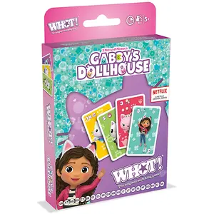 Défiez amis et famille avec le jeu de cartes Whot! Gabby et la maison ... pas cher
