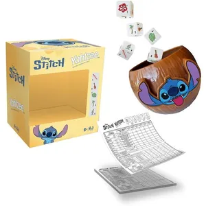 YAHTZEE Stitch   Jeu de société   JEUX DE HASARD   À partir de 8 ans pas cher