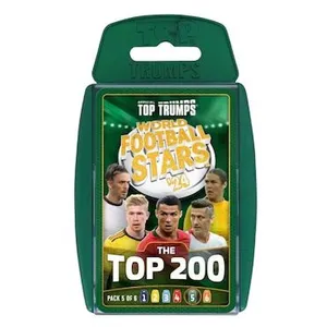 Top Trumps World Football Stars Top 200 Pack N°5