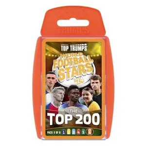 Top Trumps World Football Stars Top 200 Pack N°6