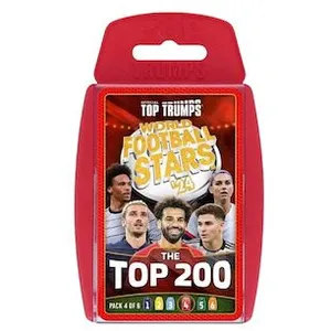 Top Trumps World Football Stars Top 200 Pack N°4