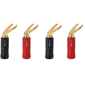 Comparateur de prix : Fiches bananes QED Fourche Screwloc 1890 (lot de 4)