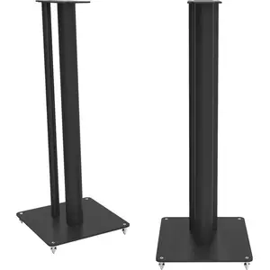 Comparateur de prix : Q Acoustics Q FS50 Support d'enceinte Hi-Fi Black Supporter 2 pièces