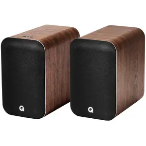Comparateur de prix : Q Acoustics Q M20 Noyer - Enceintes Bibliothèques Amplifiées (la paire)