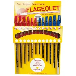 Etnic Folk Flcarte - Carte 12 Flageolets