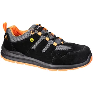 Chaussure esd composite s1 sr fo - taille 44 - noir/orange Portwest pas cher