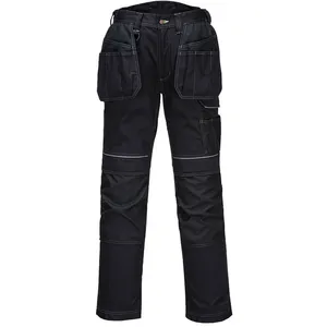 Comparateur de prix : Portwest Pantalon De Travail Pw3 Stretch Holster Pw30 Noir 32