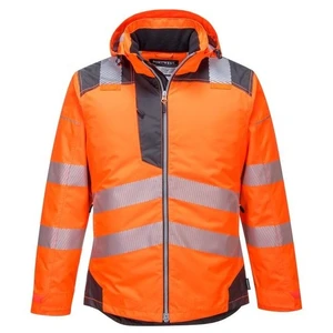 Portwest - Parka hv PW3 Orange/Gris 3XL pas cher