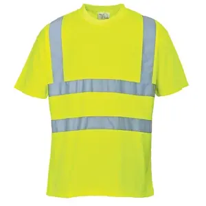 Comparateur de prix : Portwest S478 T-shirt de Sécurité Léger Haute Visibilité Jaune, XXL