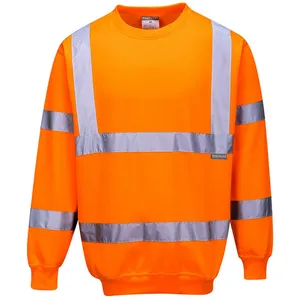 Portwest - Sweatshirt Haute Visibilité couleur : Orange taille 4XL pas cher