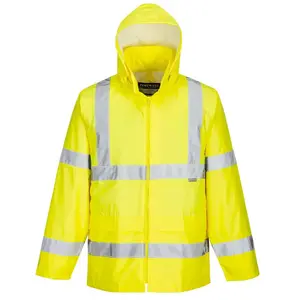 Comparateur de prix : Portwest H440 Veste De Pluie Hi-Vis Imperméable Légère Pour Hommes Jaune, S