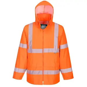 Comparateur de prix : Portwest H440 Veste De Pluie Hi-Vis Imperméable Légère Pour Hommes Orange, XL
