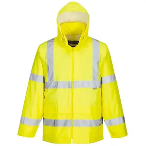 Portwest H440 Veste De Pluie Hi-Vis Imperméable Légère Pour Hommes Jaune, XSVendu paramazon