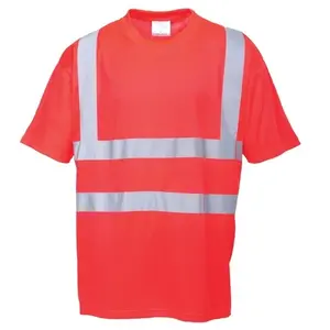 Comparateur de prix : Portwest S478 T-Shirt De Sécurité Léger Haute Visibilité Rouge, XL