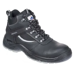 Portwest Brodequin Mustang Steelite S3, Couleur: Noir, Taille: 43, FW69BKR43 pas cher