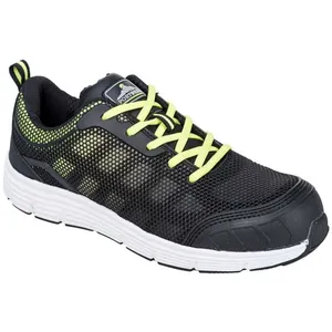 Baskets de sécurité basses Portwest Tove S1P Steelite Noir / Vert 40 pas cher