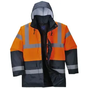 Portwest Parka Bicolore Traffic, Couleur: Jaune, Taille: XS, S466YERXS pas cher