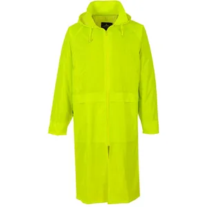 Portwest Manteau de pluie, Couleur: Jaune, Taille: S, S438YERS pas cher