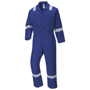 Comparateur de prix : Combinaison de travail 100% coton légère Portwest Iona Bleu Royal xl