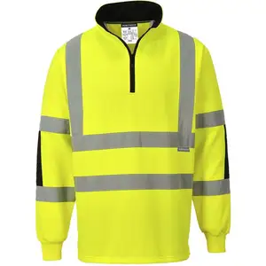 Portwest B308 Maillot de Rugby Xenon de Travail Haute Visibilité Jaune, 5X-Grand pas cher