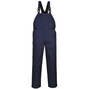 Portwest C875NARXL Burnley Salopette à bretelles Bleu marine Taille XL pas cher