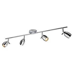 Luminaire Center Plafonnier 4 ampoules Marine, chromeVendu parmanomano
