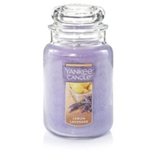 YANKEE CANDLE - Jar Lemon Lavender Bougies 623 g unisex pas cher