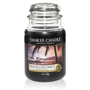 Comparateur de prix : Yankee Bougie 623g Noix De Coco Noire, Bougie Parfumée