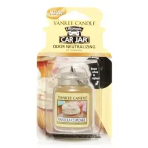 Comparateur de prix : Parfum de voiture car jar Gâteau vanille Yankee Candle