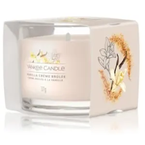 Comparateur de prix : Yankee Candle Vanilla Crème Brûlée bougie votive glass 37 g