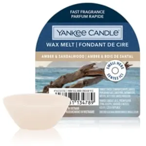 Comparateur de prix : Yankee Candle Amber & Sandalwood tartelette en cire 22 g