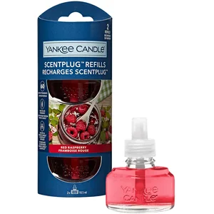 Comparateur de prix : YANKEE CANDLE Recharges diffuseur - Scentplug - Framboise rouge - 2 x 18,5 ml