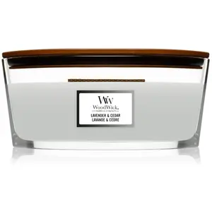 Comparateur de prix : WoodWick Lavendar&Cedar Ellipse Bougie parfumée 1000 g